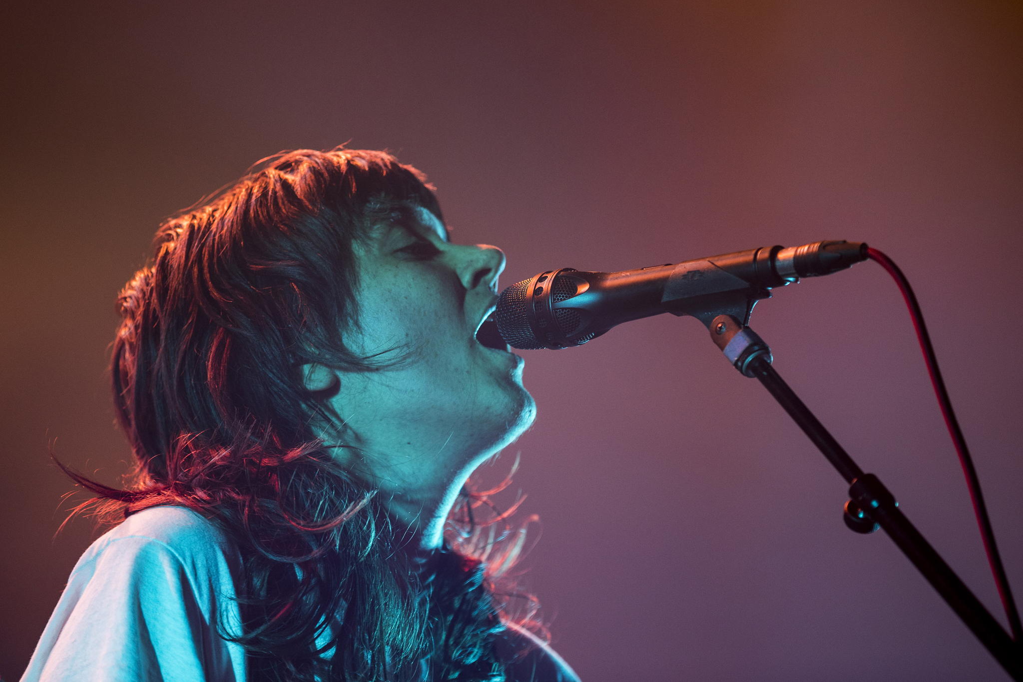 Courtney Barnett, on her recent tour using the MD 431. Image credit: Kane Hibberd Courtney Barnett, on her recent tour using the MD 431. Image credit: Kane Hibberd