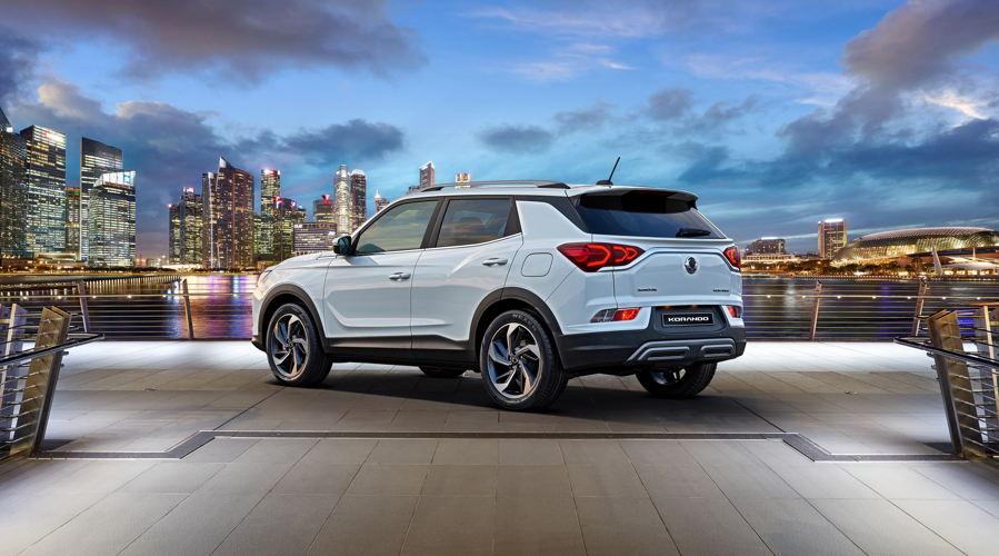 SsangYong New Korando rear