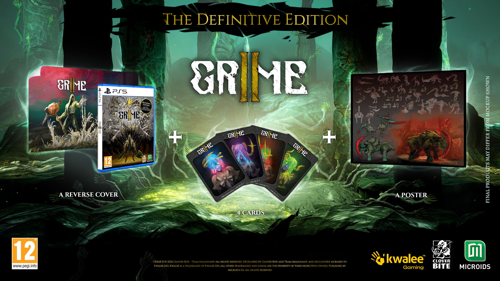 GRIME II Definitive Edition is now available on PlayStation 5 and Xbox Series X