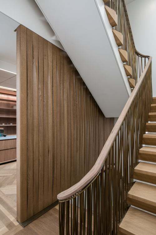 View of third floor. Photo by Alan Tansey.