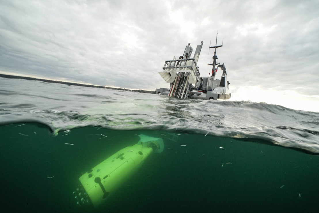 Thales démontre les capacités de neutralisation de mines par un robot sous-marin dans le cadre du programme de lutte contre les mines MMCM 