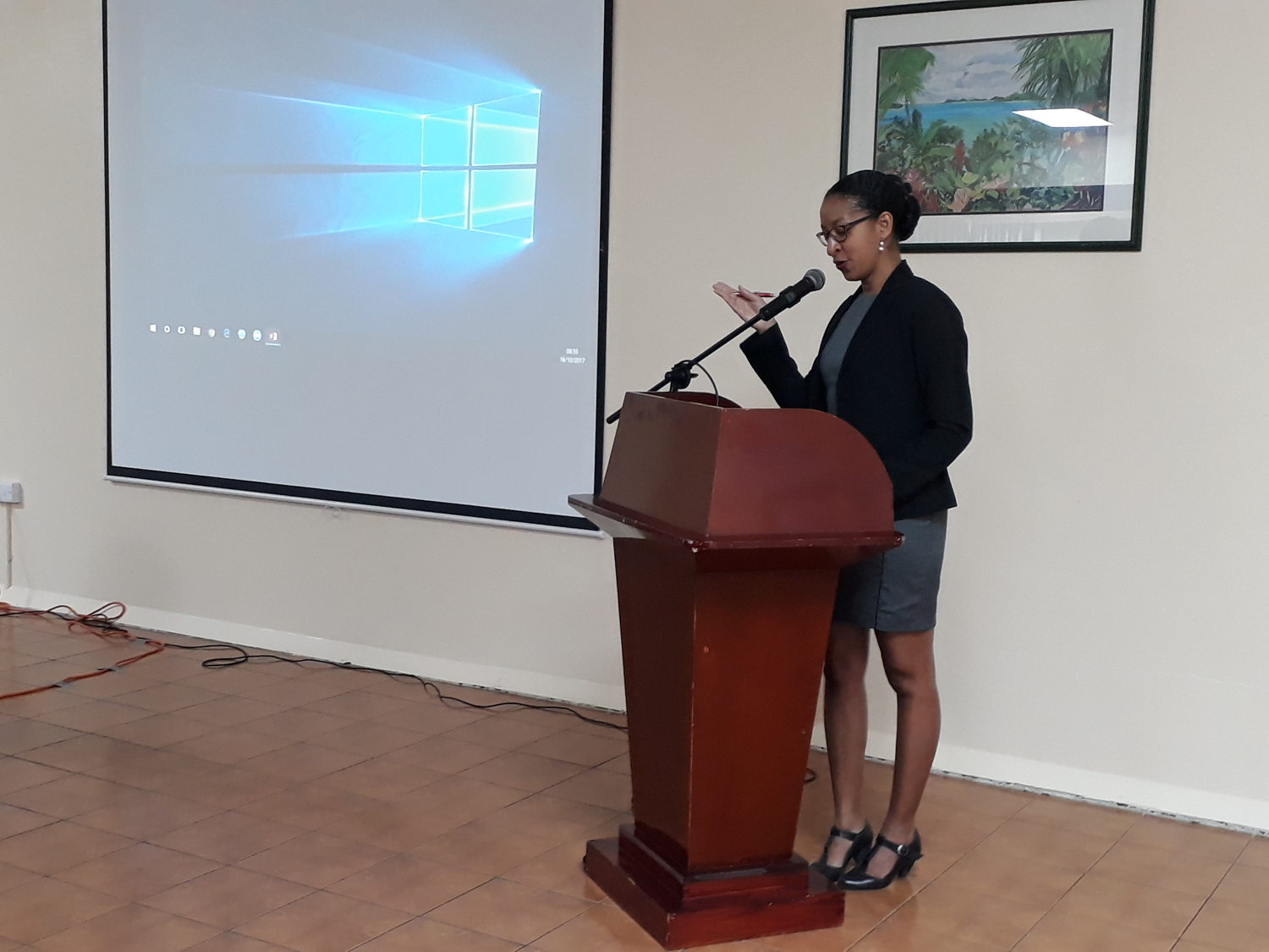 Nathalie Lugiery, International Development Councel at the Chamber of Commerce of Martinique