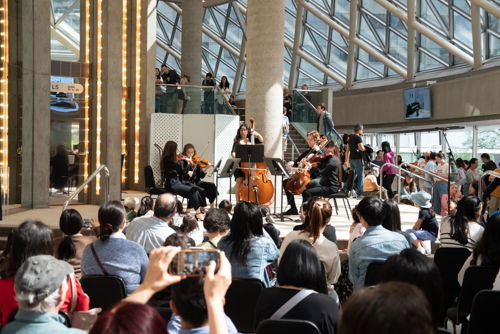 TSYO Chamber Performance. Photo by Stelth Ng/Toronto Symphony Orchestra