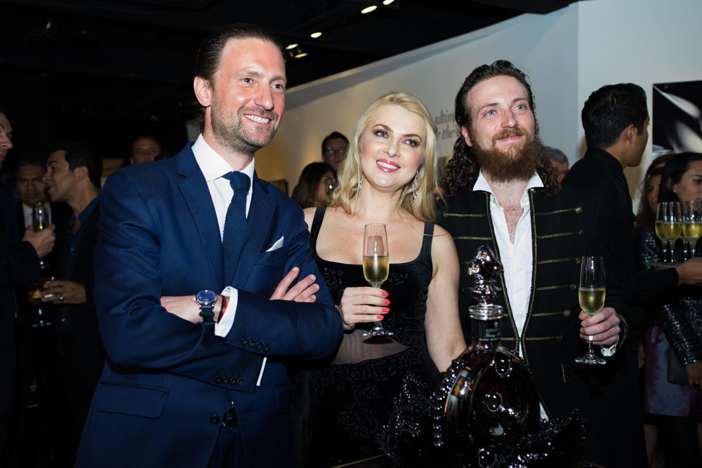 Isaac Katz , Tatiana Bulgakova y Rodolphe  de Lapeyrouse 