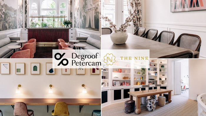 Degroof Petercam soutient le cercle d’affaires de femmes ’The Nine’ en tant que corporate sponsor.