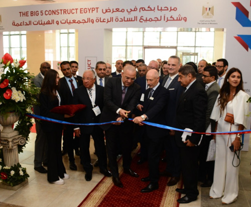 THE MINISTER OF HOUSING, UTILITIES AND URBAN COMMUNITIES INAUGURATES THE BIG 5 CONSTRUCT EGYPT 2019
