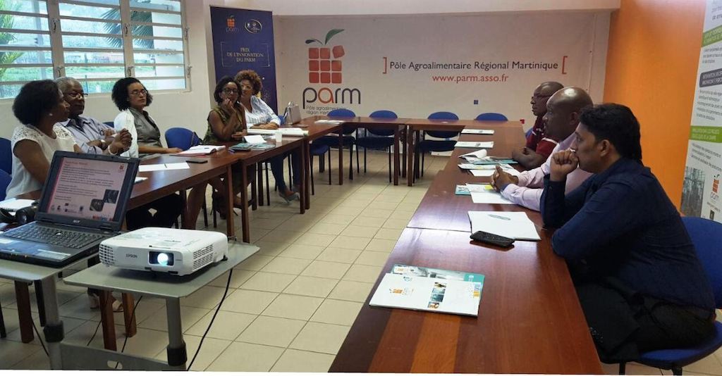 OECS Trade Mission meets with Agricultural Stakeholders in Martinique.