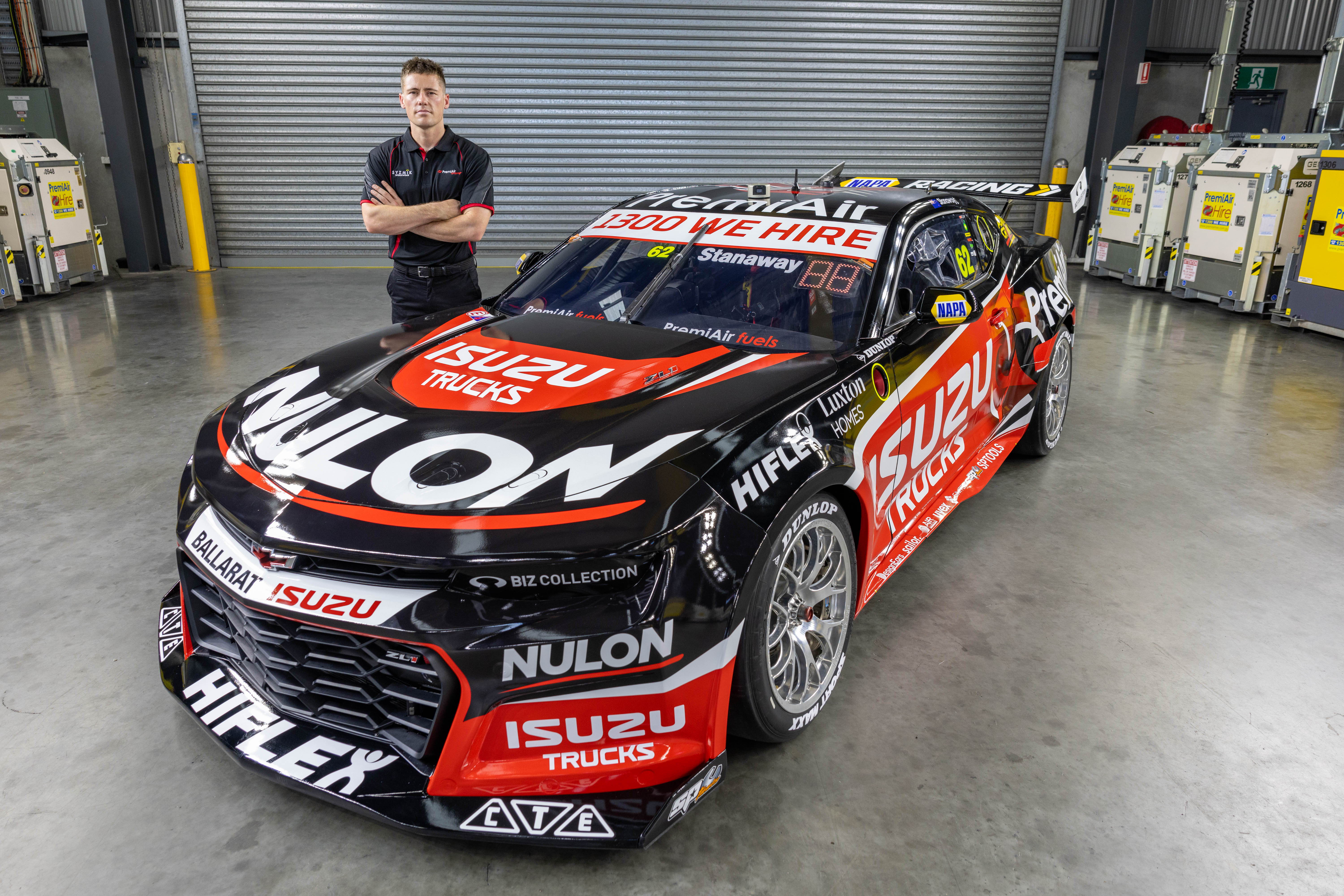 Driver #62 Richie Stanaway joins the team in 2025