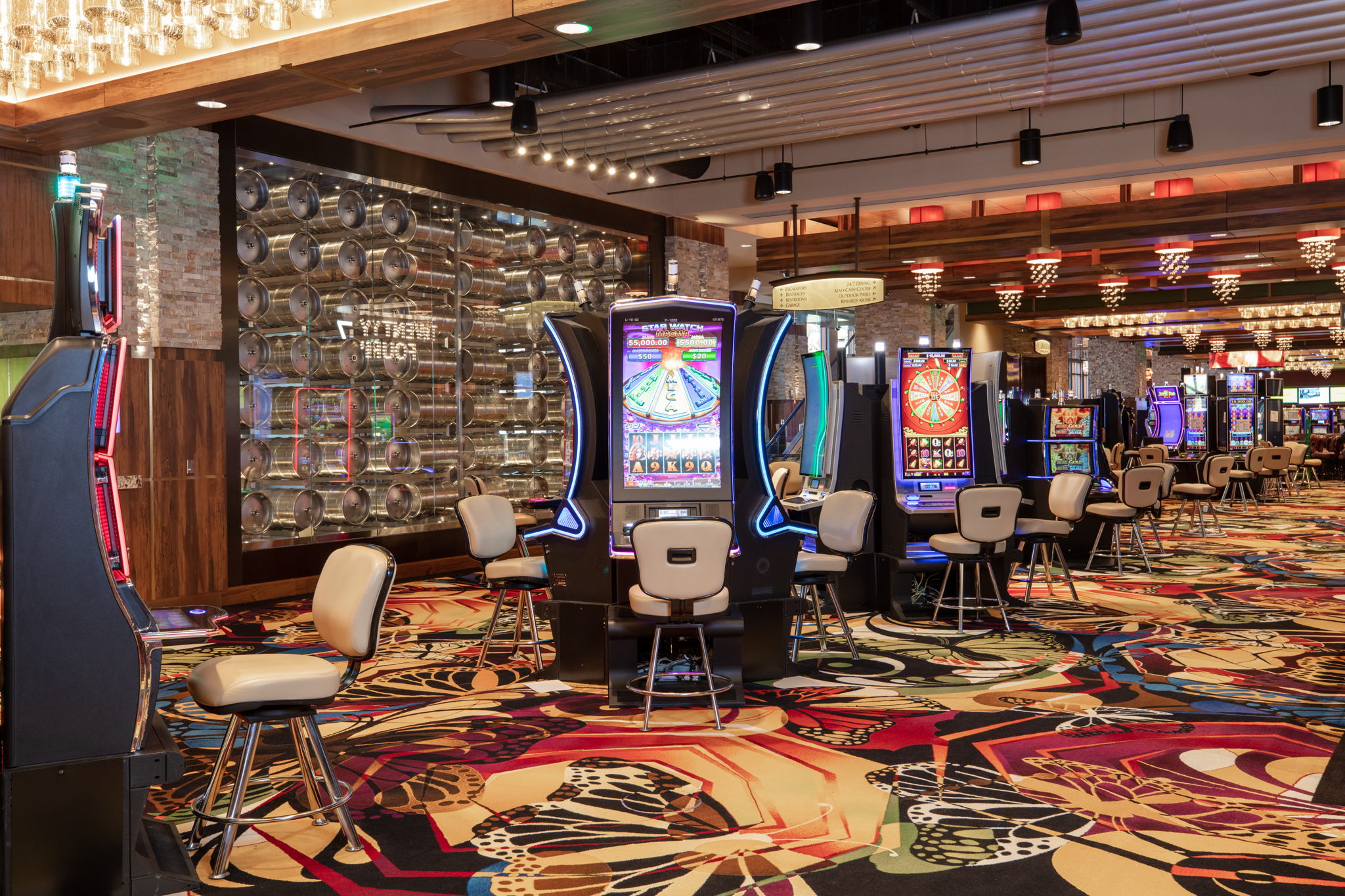 Monarch Casino Resort Spa's newly-expanded gaming floor Monarch Casino Resort Spa's newly-expanded gaming floor