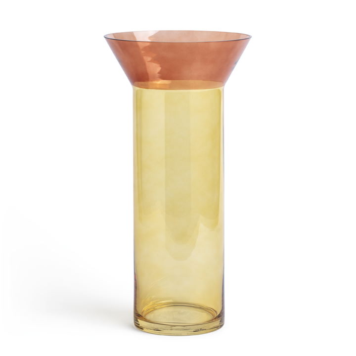 Habitat Large Two Tone Glass Vase
