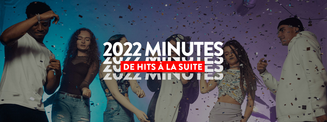 NRJ diffuse 2022 minutes de hits sans interruption pour souhaiter la bonne année !