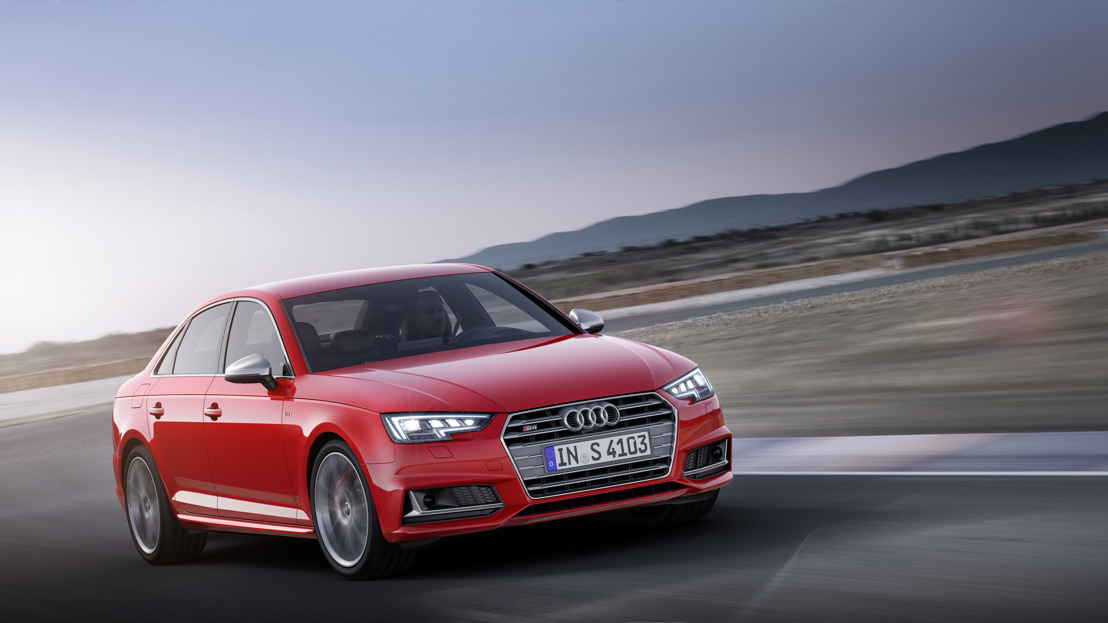 Sportieve spitstechnologie: de nieuwe Audi S4 en S4 Avant