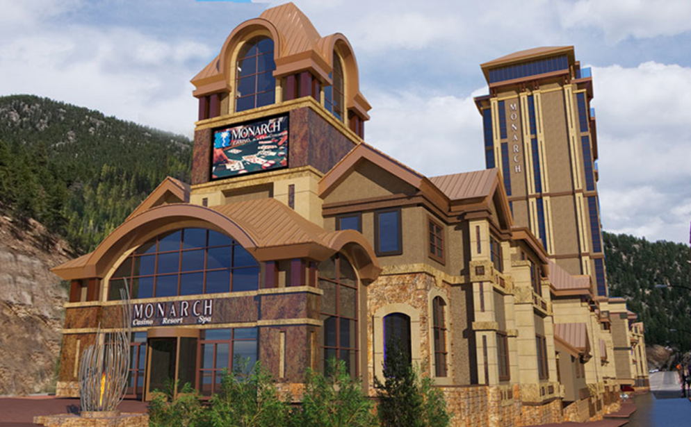 Rendering of the Monarch Casino Black Hawk Resort when the hotel is complete
