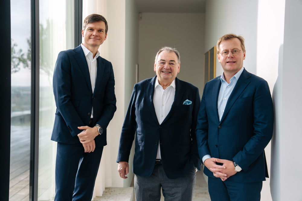 The founders of ION: Davy Demuynck, Paul Thiers and Kristof Vanfleteren