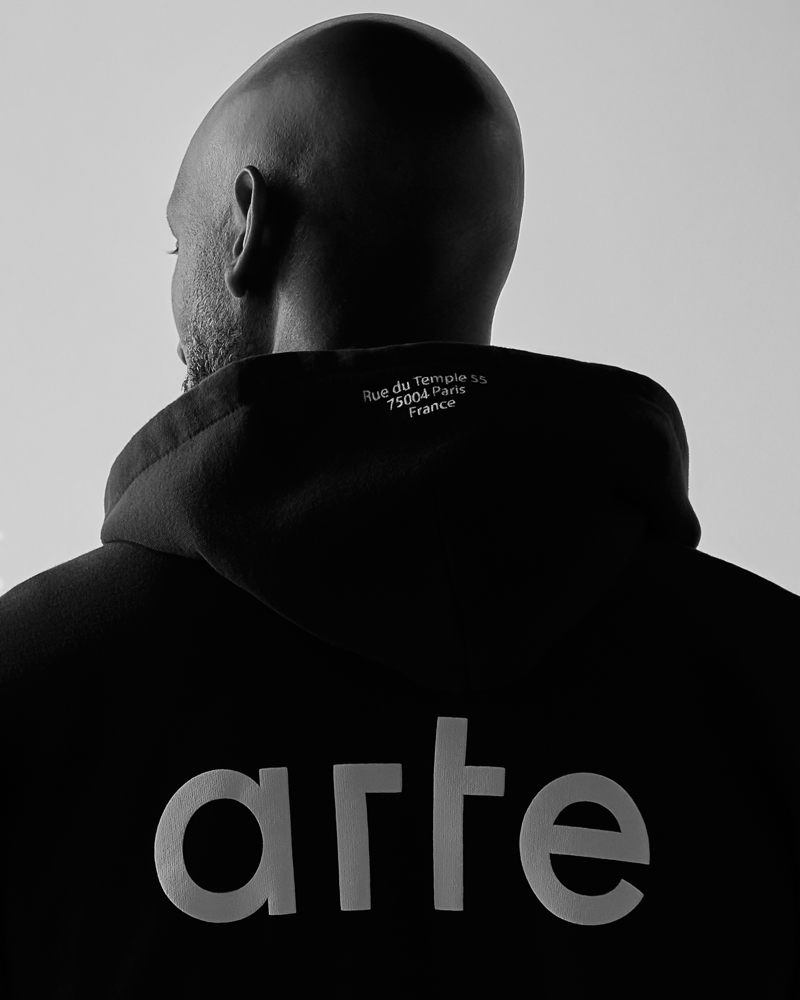 Nicolas Anelka for Arte Paris Store opening © Jef Claes 