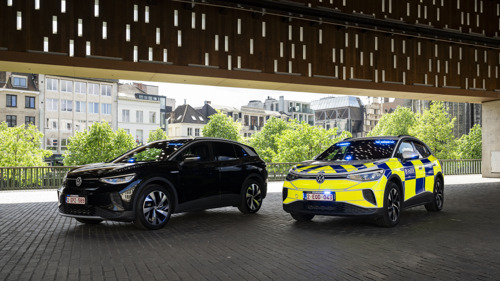 Politiezone Gent test nieuwe concept car op Volkswagen ID.4