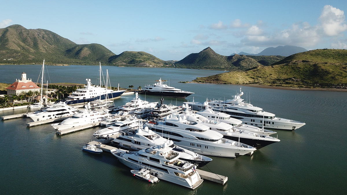 St. Kitts and Nevis, winner of the 'Yachting Destination of the Year Award'. © Caribbean Journal