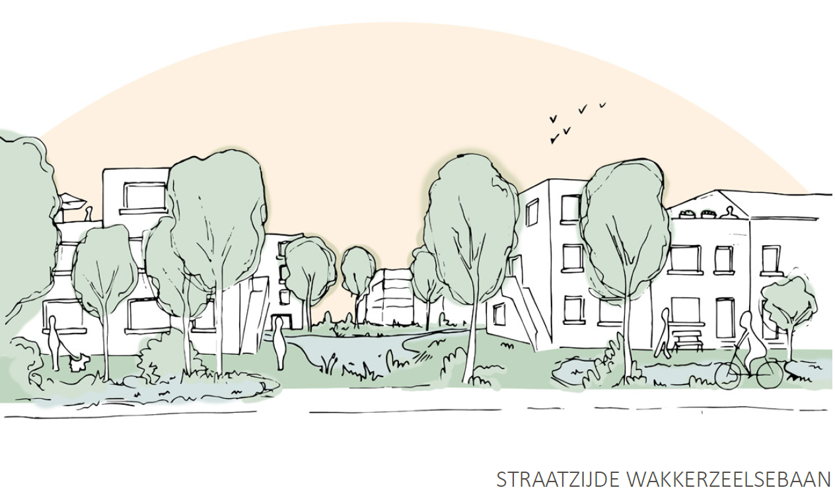 Straatzijde Wakkerzeelsebaan (c) LAVAMAKER