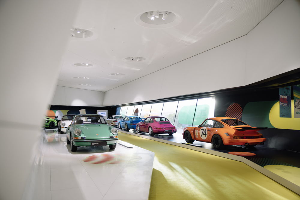 Los visitantes podrán ver otros autos extraordinarios del linaje familiar ‘Cola de Pato’ que abarca cinco décadas de la historia de Porsche.
