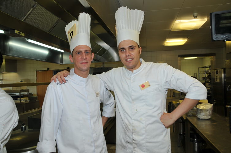 Ignace Wattenberge en zijn commis Tom Callebaut