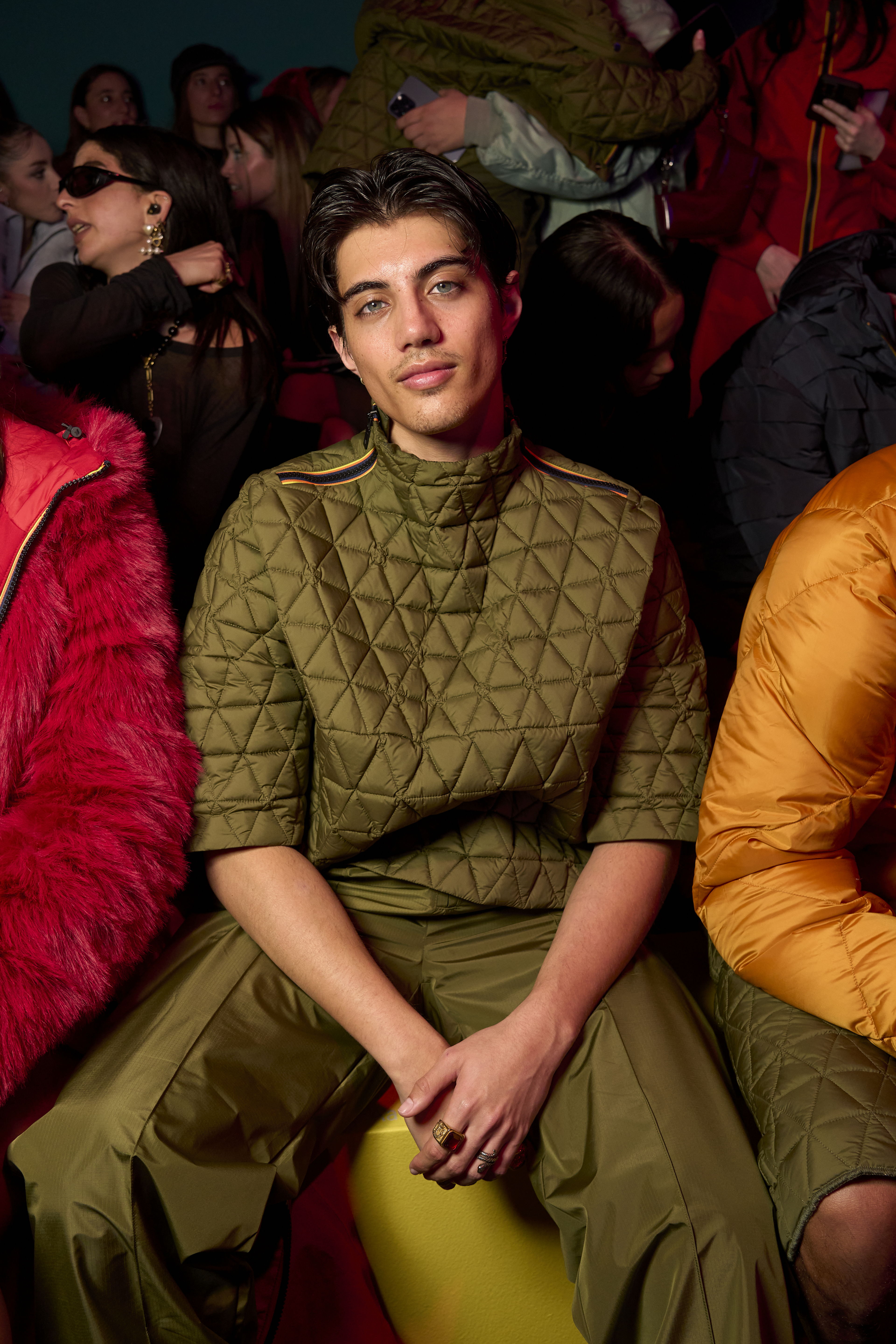 MILAN FASHION WEEK FW25 FRONT ROW & STREET PICTURE