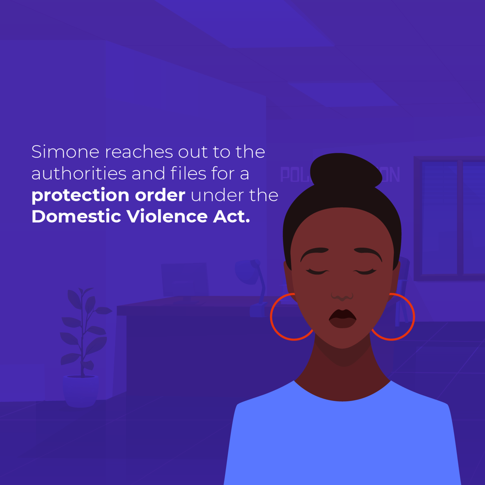 Social media post on the Domestic Violence Act