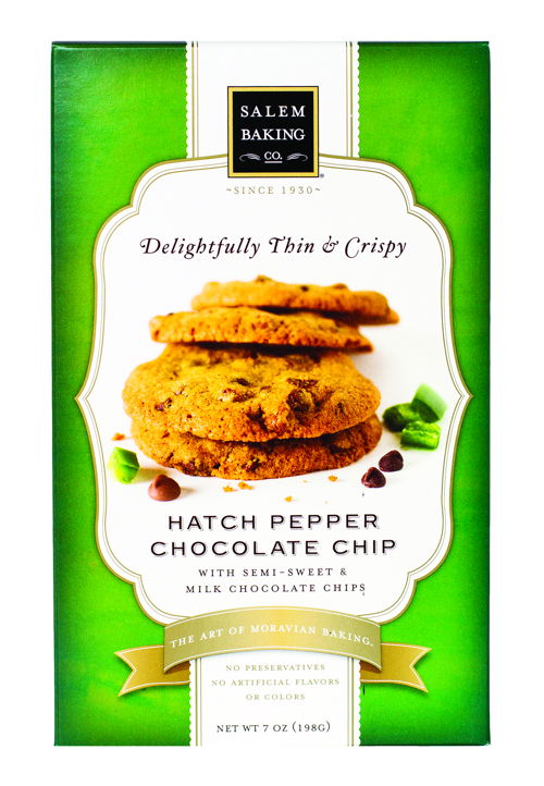 Salem Baking Delightfully Thin and Crispy Hatch Pepper Chocolate Chip Cookies