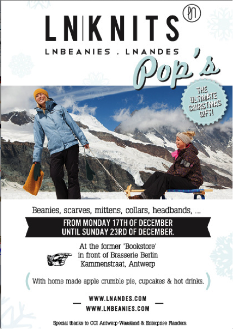[translation] LN|Beanies & LN|Andes – Een pop-up store om uw laatste Kerstgeschenken te vinden