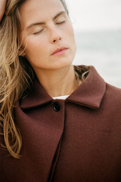 Mardi Edition_Manteau Jo - Laine Brique_450€