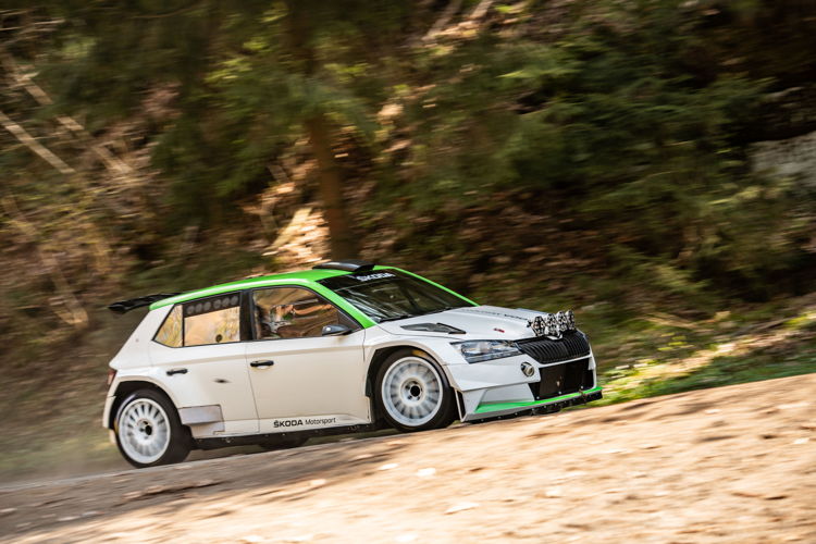 The updated ŠKODA FABIA R5 received important technical improvements.