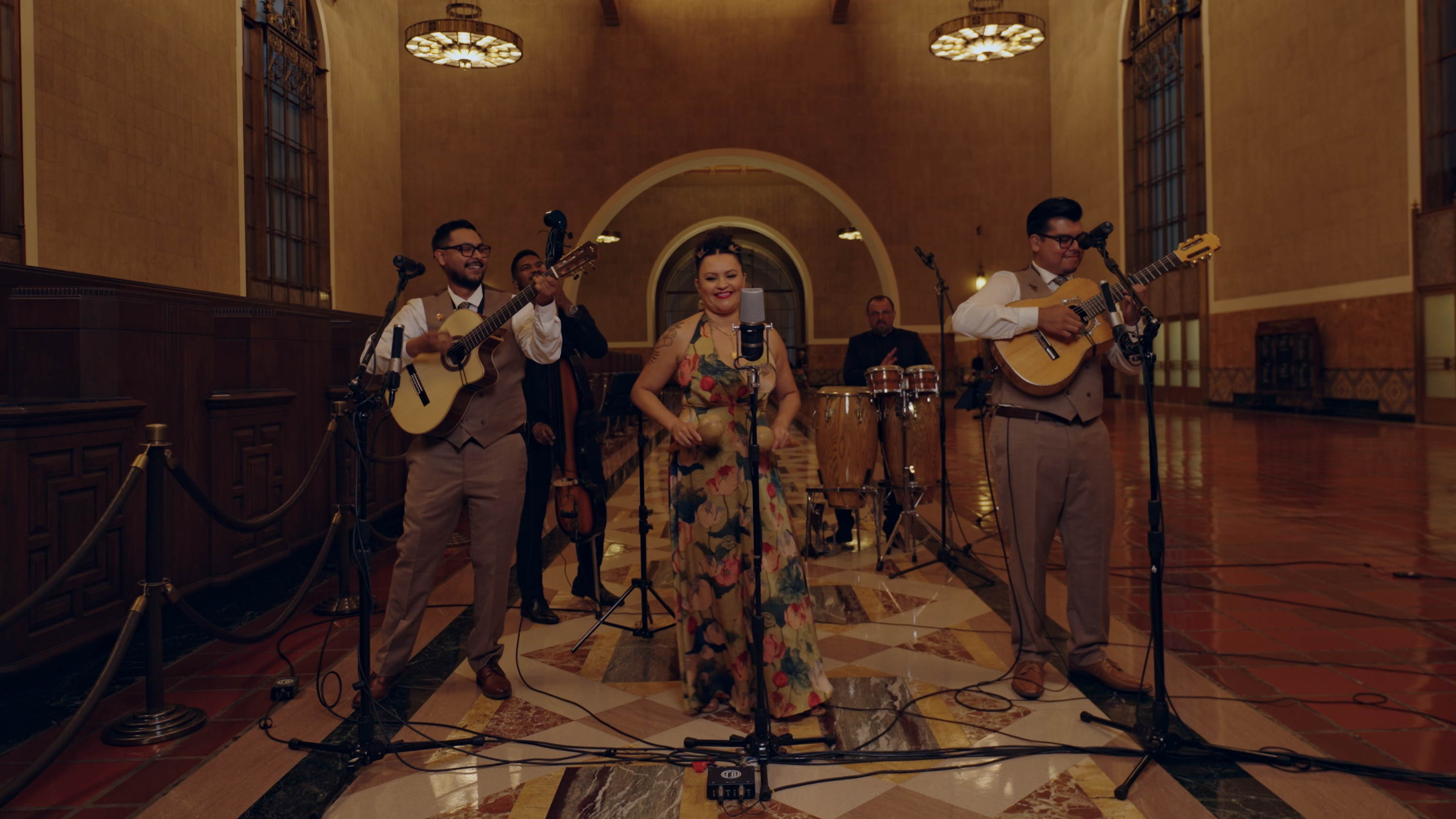 AEA Ribbon Microphones Capture Boleros With Attitude Live at Los Angeles’ Historic Union Station