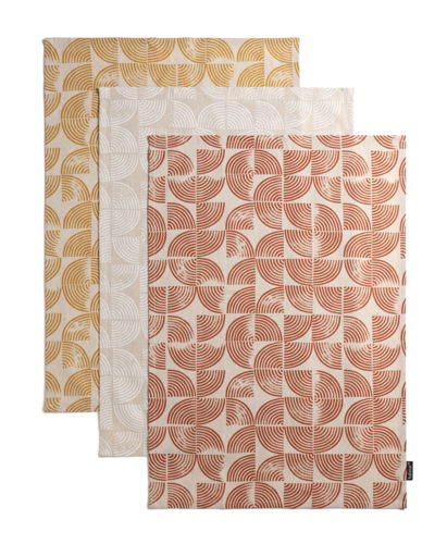Habitat Block print 3pk tea towel, £6.50