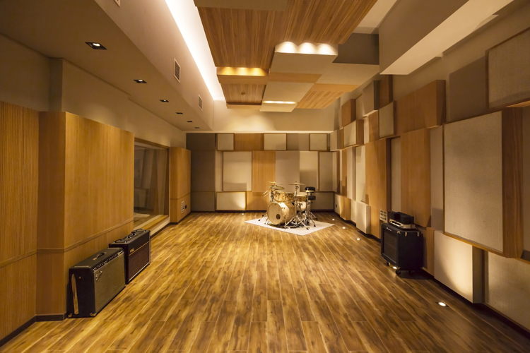 55TEC Studios Live Room A designed by WSDG