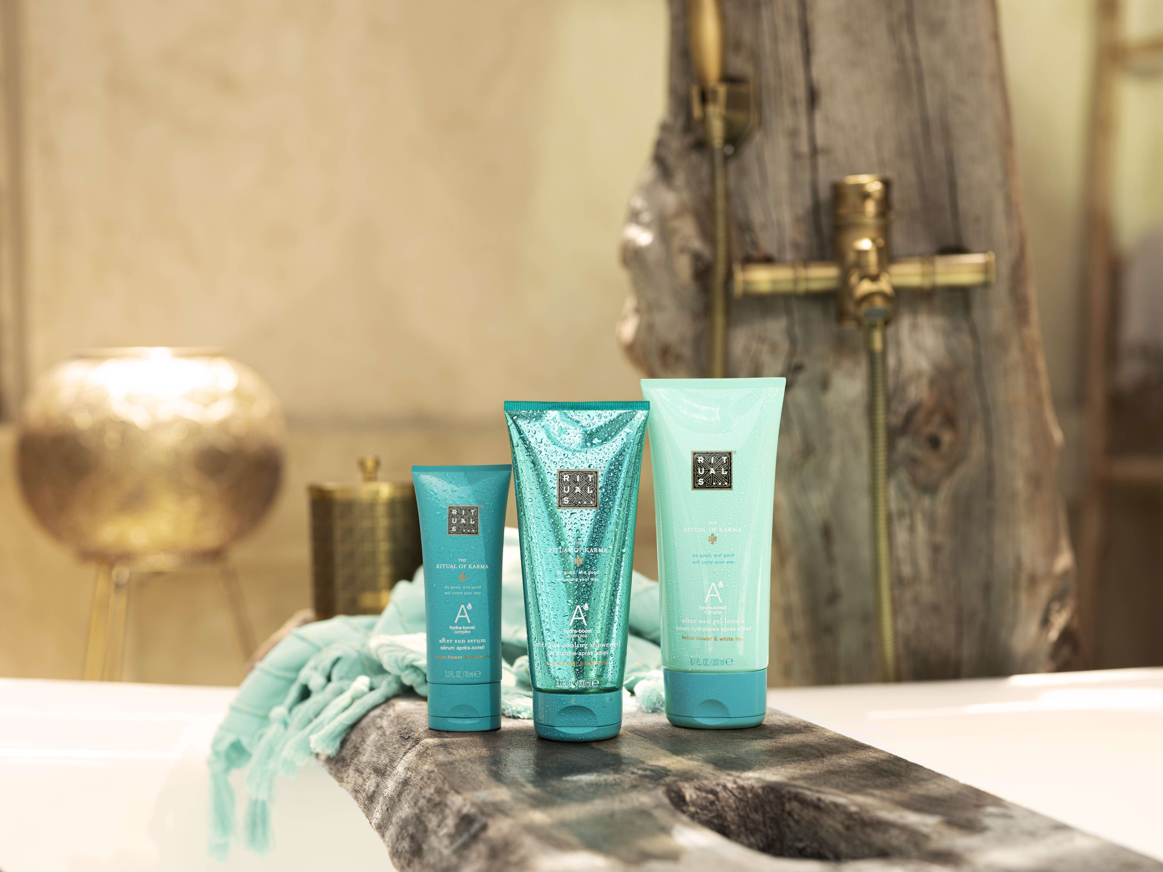 La routine solaire ultime cet été: préparation avant et après soleil avec The Ritual of Karma