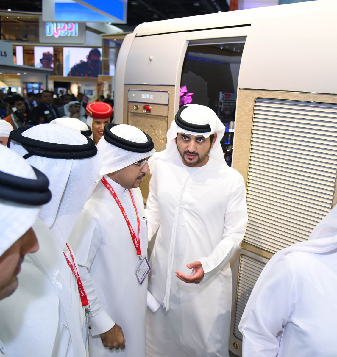 Emirates Receives Official Royal Visit at Arabian Travel Market