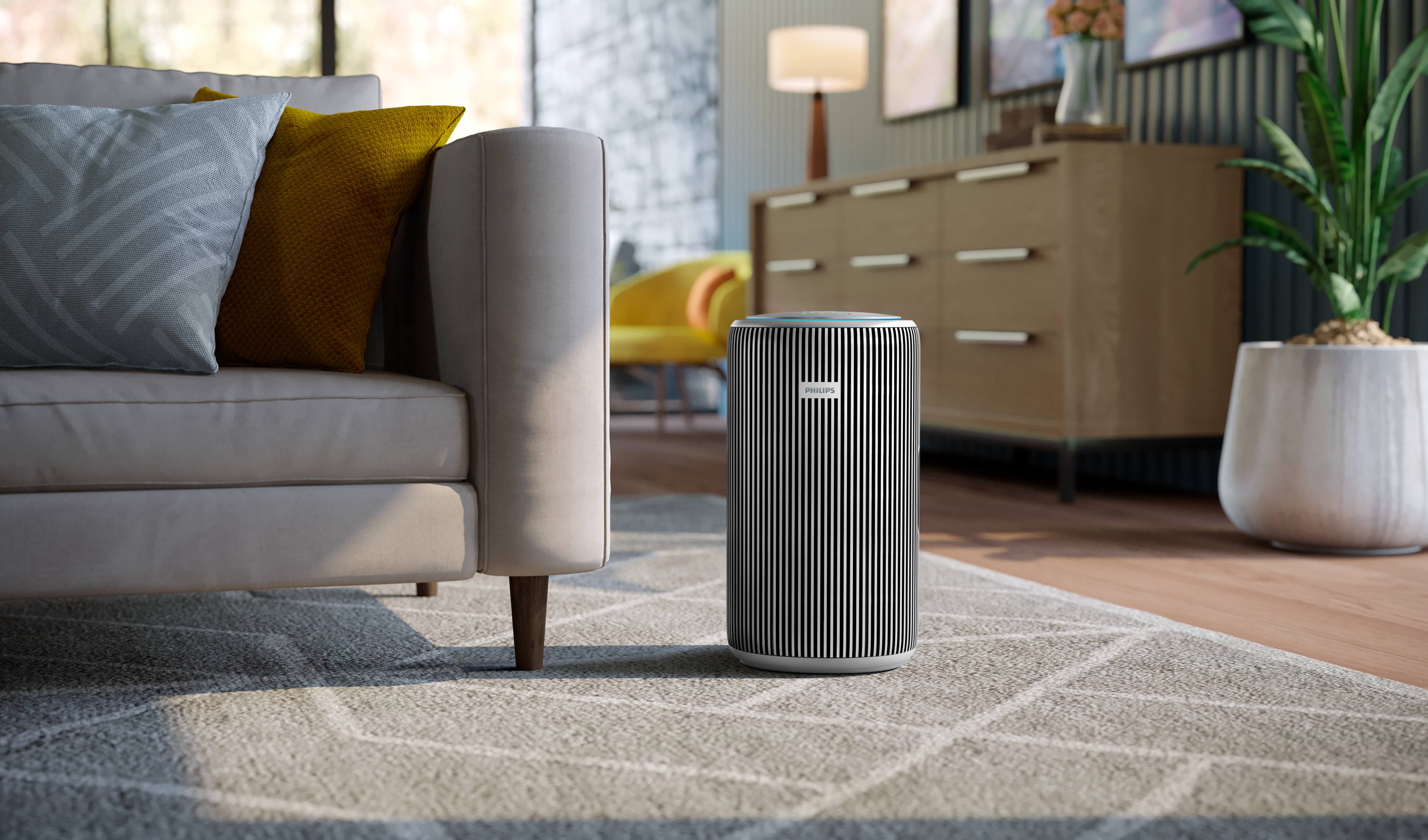La saison du rhume des foins commence de plus en plus tôt: Philips présente son nouveau purificateur d'air intelligent