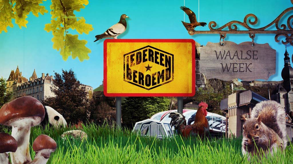 Iedereen beroemd vertoeft een week lang in Wallonië