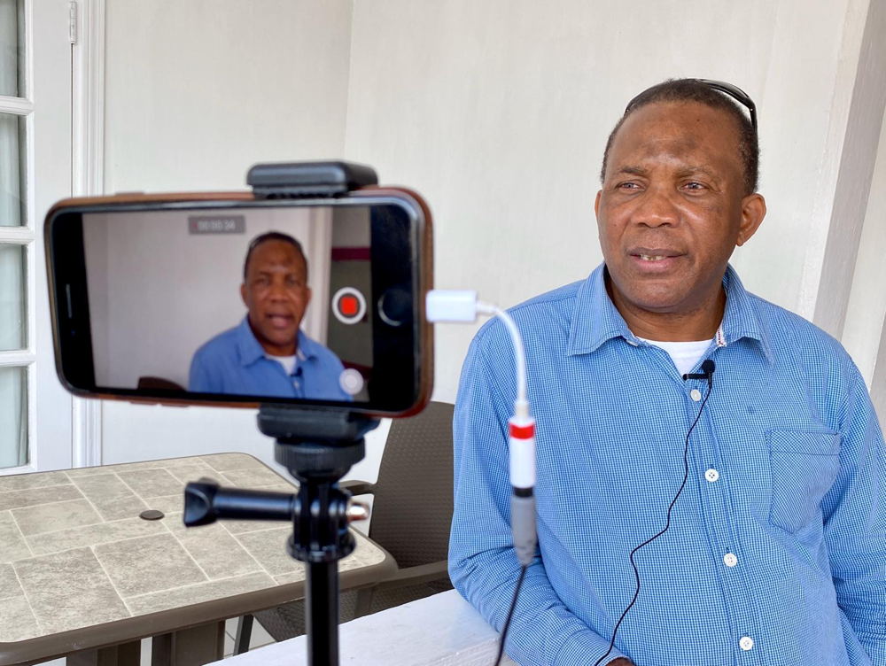 Reginald Andrew Journalist at Mirror Saint Lucia