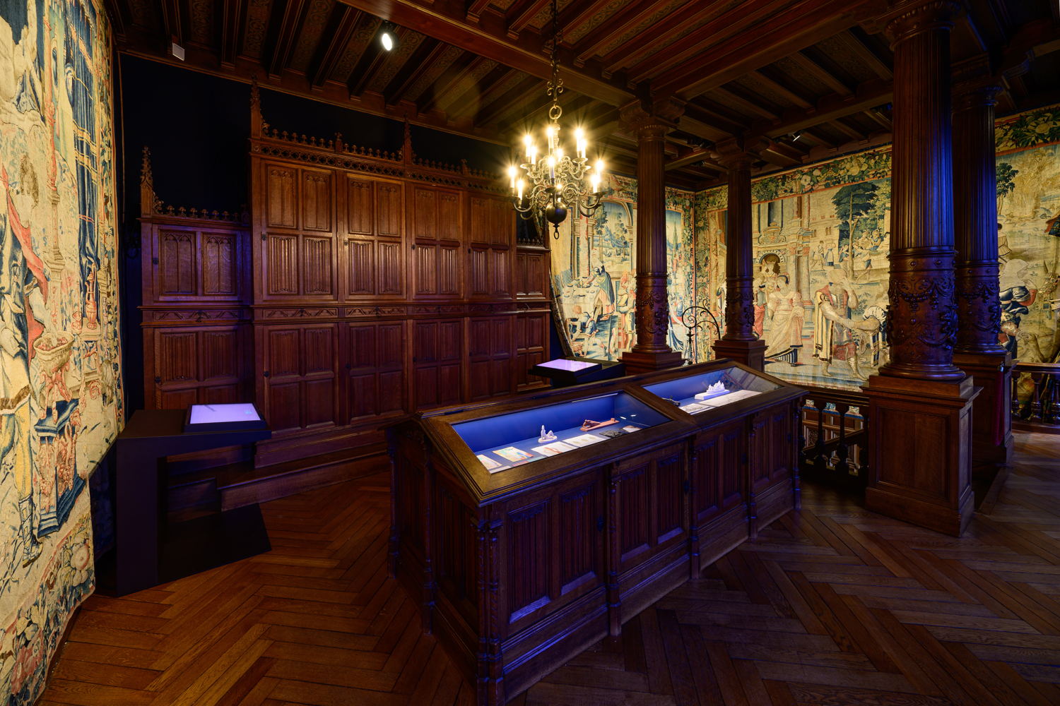 Archiefzaal, Kasteel van Gaasbeek, foto Jo Exelmans