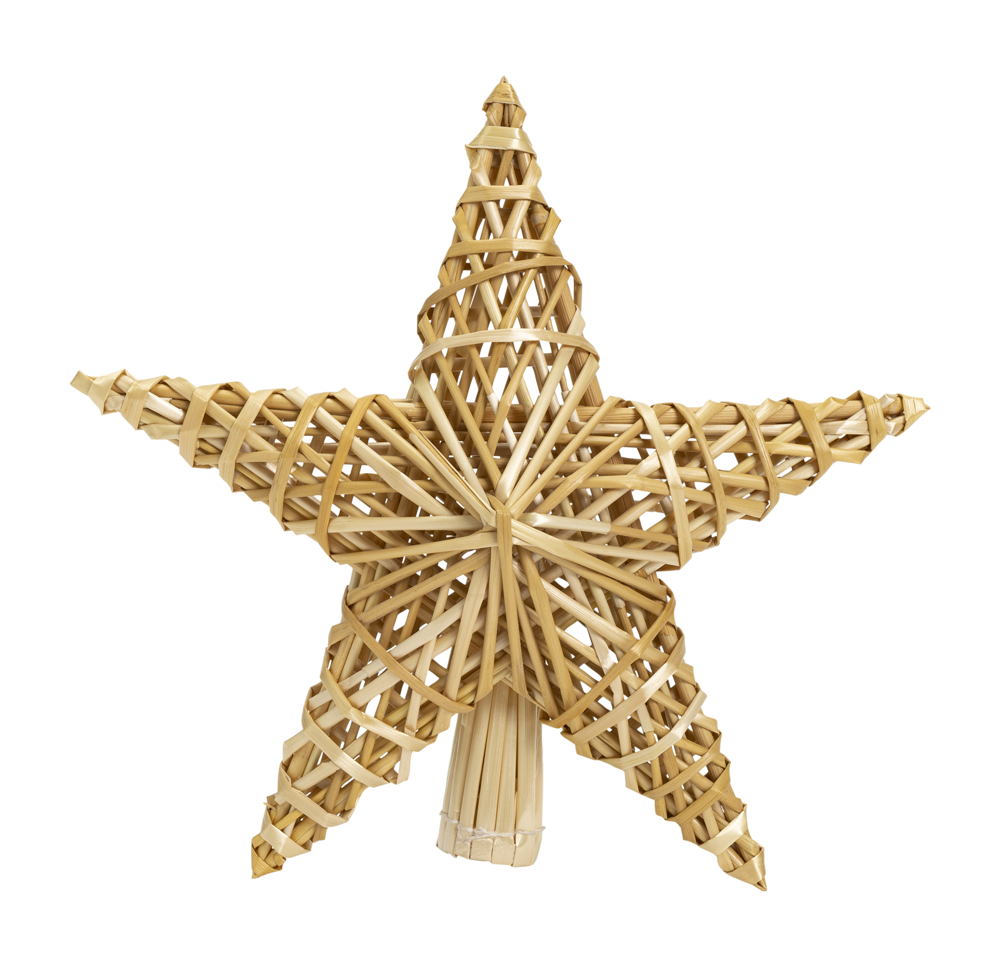 Habitat Wicker Star Tree Topper, 2728050, £8.00
