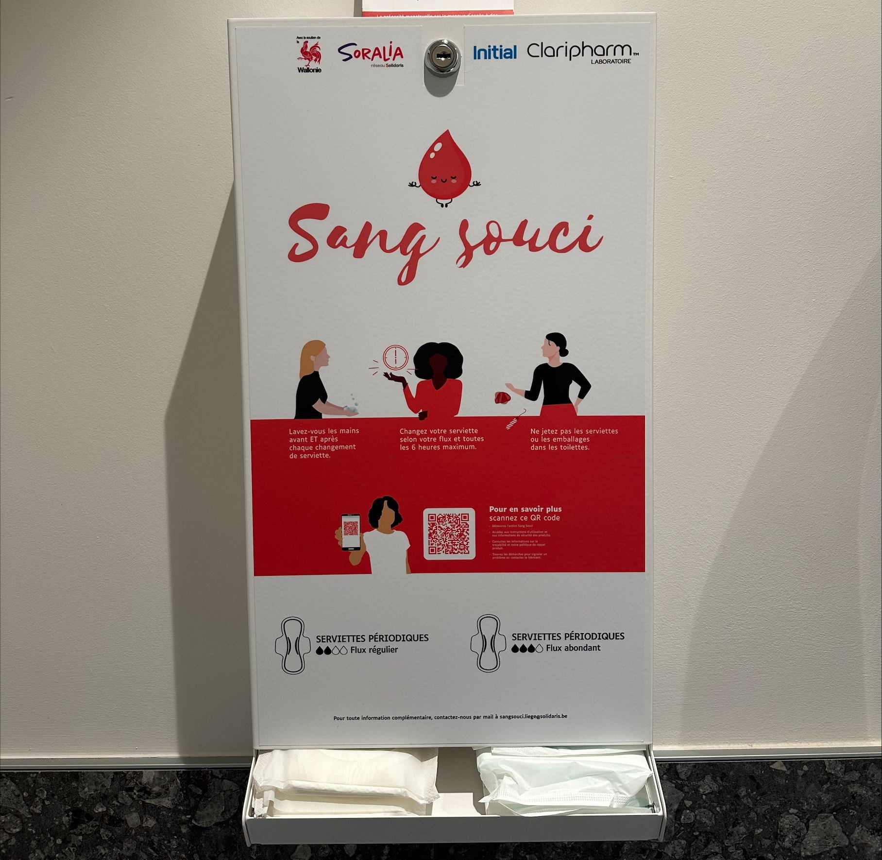 Rentokil Initial et Claripharm soutiennent Soralia dans la lutte contre la précarité menstruelle