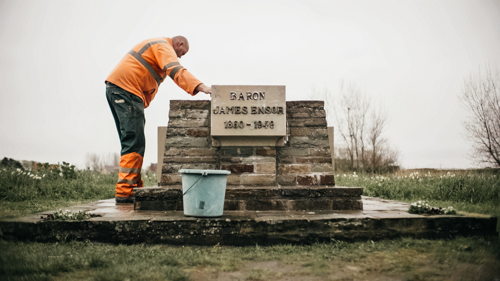 graf Ensor in Oostende – © VRT