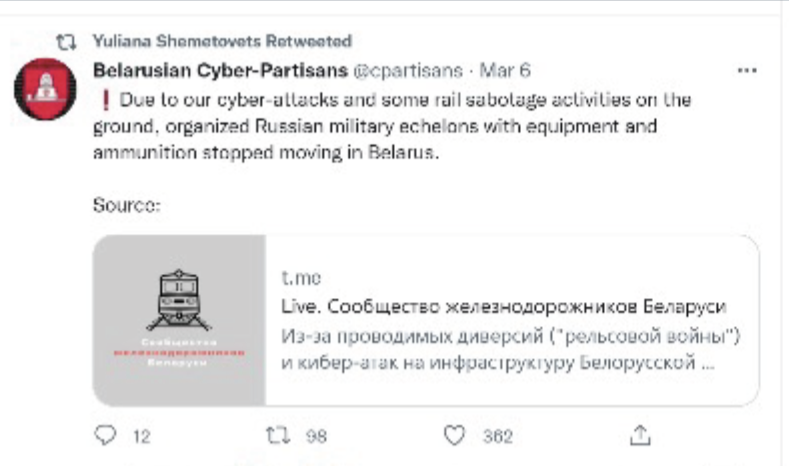 Source: Bel Rus Cyber