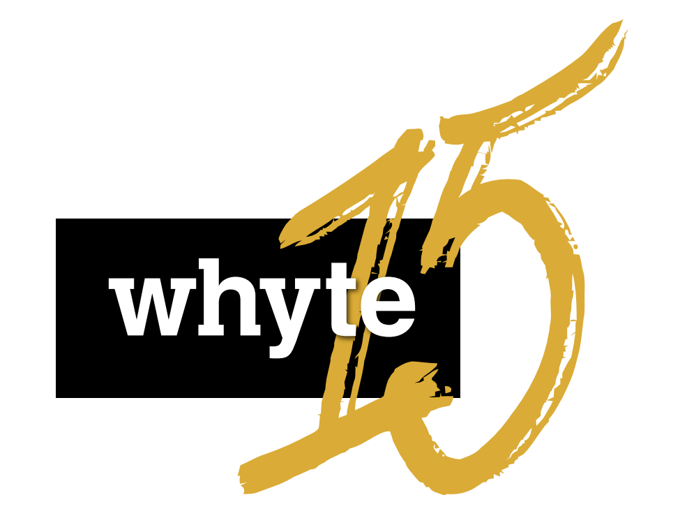 Whyte’s 15: Whyte Corporate Affairs viert 15de verjaardag… 15 keer.