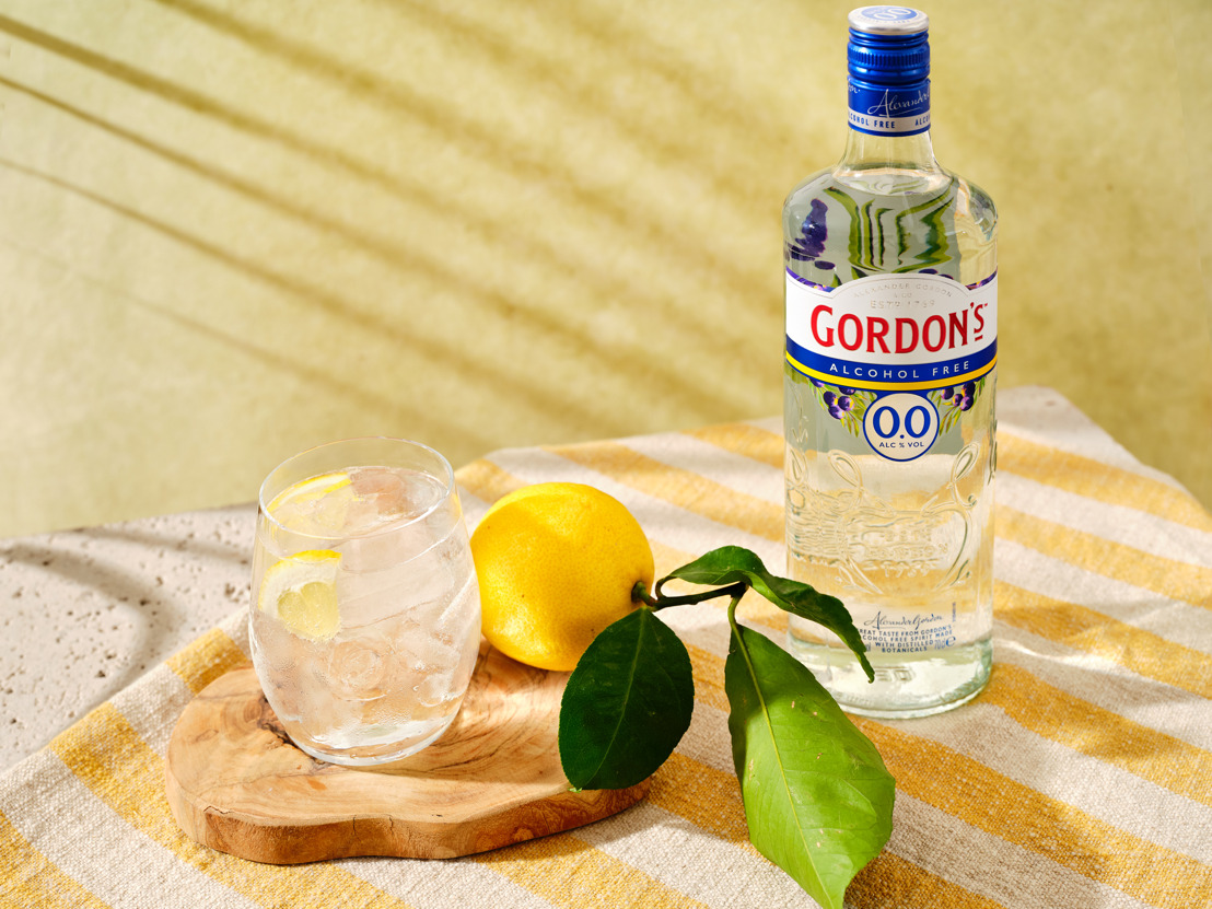 Profitez de chaque instant avec le nouveau gin sans alcool Gordon's 0.0% !