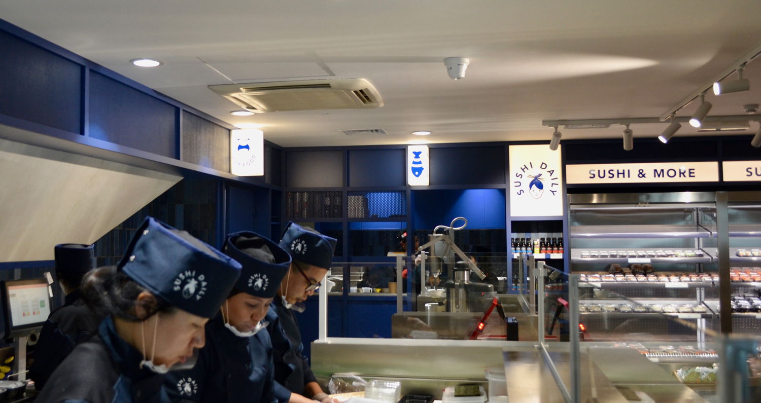 Sushi Daily - Gare des Guillemins Interieur