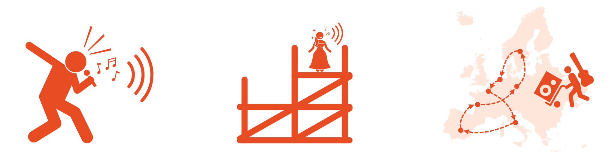 Künstler*innen und Veranstalter*innen sind auf verlässliche UHF-Funkfrequenzen angewiesen Künstler*innen und Veranstalter*innen sind auf verlässliche UHF-Funkfrequenzen angewiesen