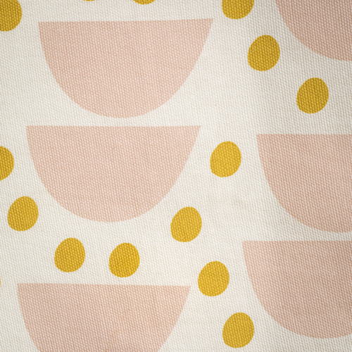Habitat Global Half Moons Print Curtain 66x90, £45