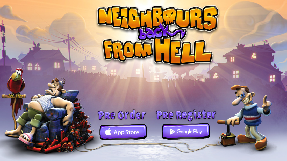 "Neighbours back from Hell" is finally coming to mobile!