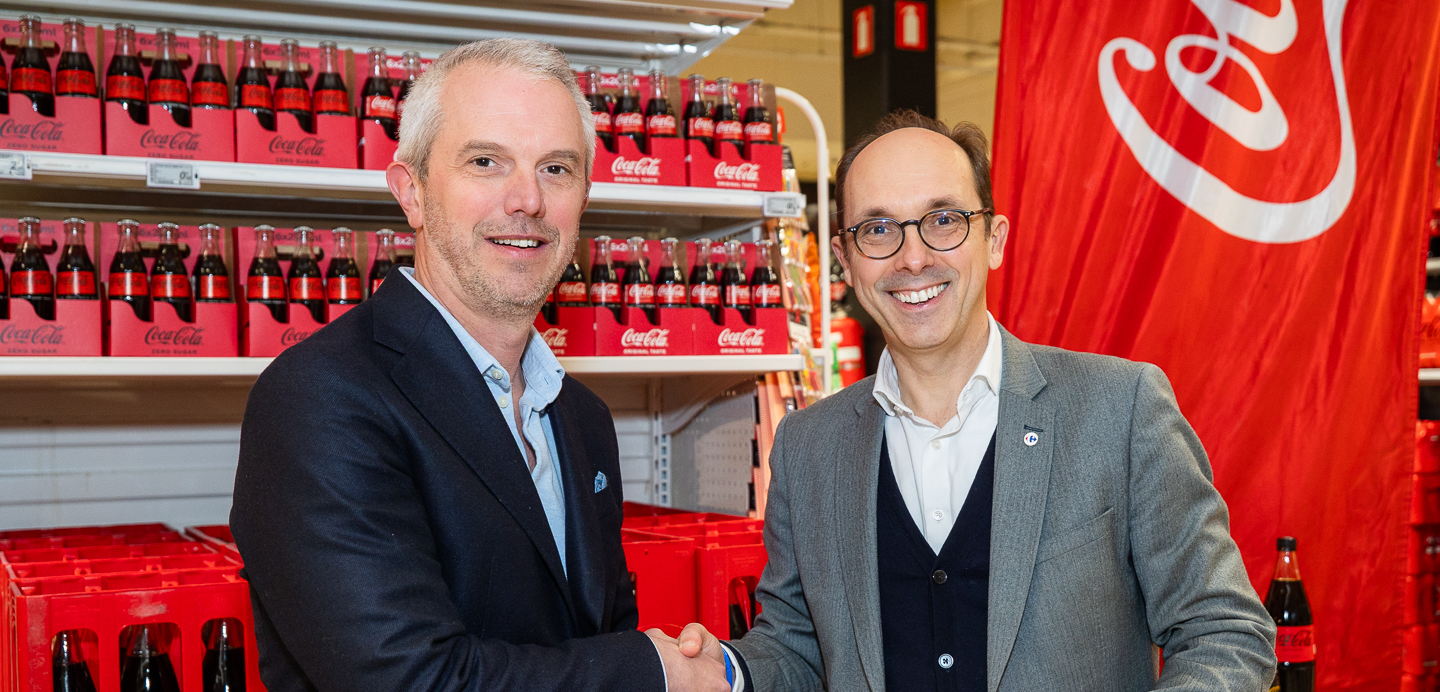 Carrefour et Coca-Cola Europacific Partners renforcent leur collaboration pour réduire leur empreinte carbone d’ici 2030